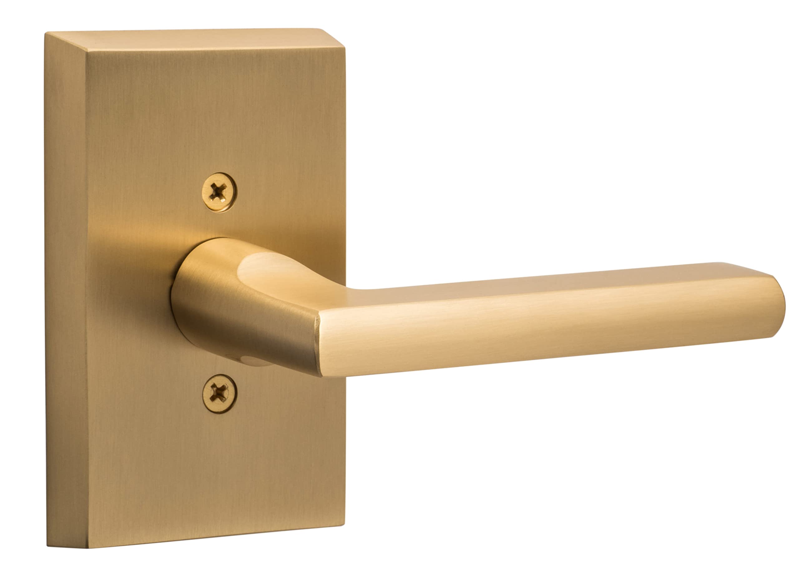 Sure-Loc Hardware Ridgecrest Mountain Logan Satin Brass Reversible